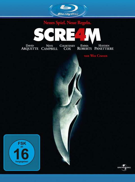 Scream 4 - Neve Campbell,courtney Cox,david Arquette - Film - UNIVERSAL PICTURES - 5050582859454 - 19. oktober 2011