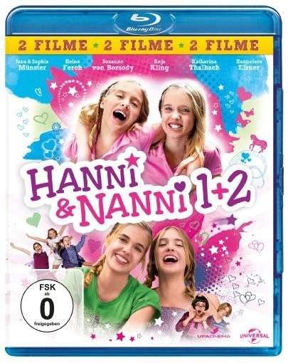 Cover for Sophia Münster,jana Münster,hannelore Elsner · Hanni &amp; Nanni 1+2 (Blu-ray) (2014)