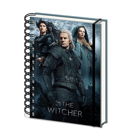 Witcher (The): Pyramid · Witcher (the): A5 Wiro Notebook (quaderno)  (Legetøj)