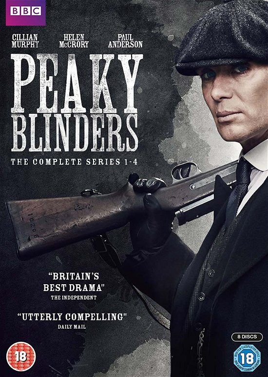 Cover for Peaky Blinders: the Complete S · Peaky Blinders Box Set Series 1  4 (DVD) (2018)