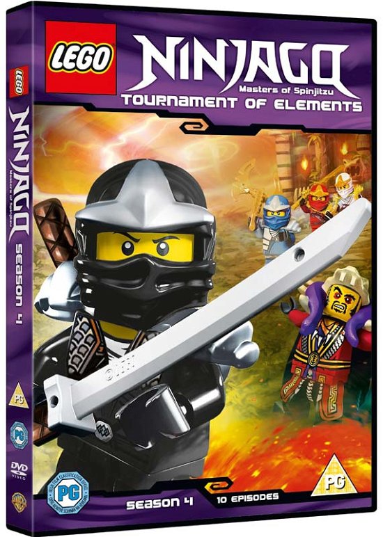 Cover for Lego Ninjago - Masters Of Spinjitzu Season 4 (DVD) (2017)
