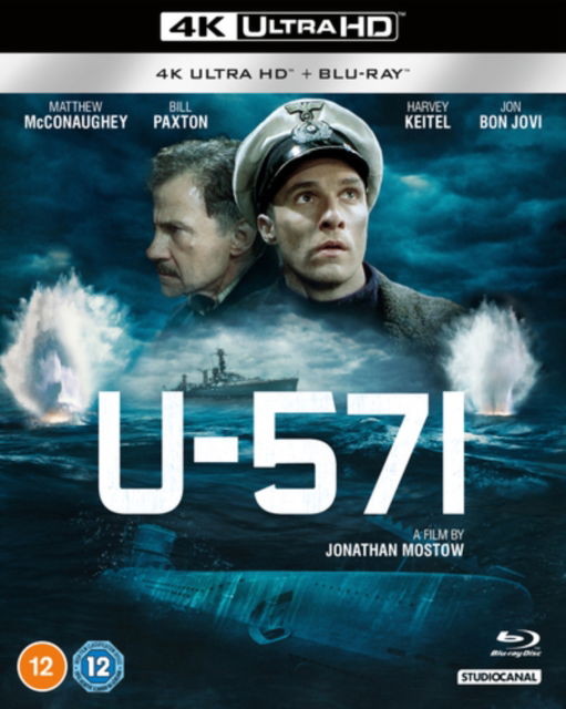 U-571 - Jonathan Mostow - Movies - STUDIOCANAL - 5055201850454 - September 25, 2023