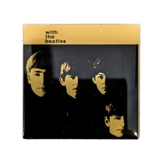 The Beatles Pin Badge: With The Beatles - The Beatles - Merchandise - ROCK OFF - 5055295303454 - 