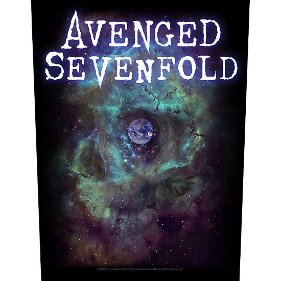 Cover for Avenged Sevenfold · Avenged Sevenfold Back Patch: Nebula (MERCH) [Black edition] (2020)