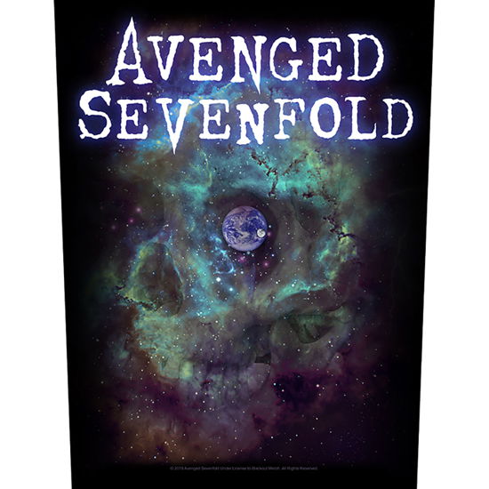 Avenged Sevenfold Back Patch: Nebula - Avenged Sevenfold - Produtos - PHD - 5055339797454 - 10 de fevereiro de 2020