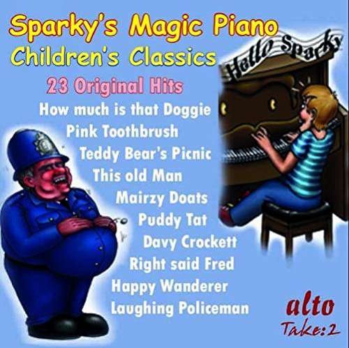 Cover for Laughin Police / Max Bygraves / Burl Ives / Patty Page / Danny Kaye Etc) · Sparkys Magic Piano / Childrens Radio Favourites (23 Classics) (CD) (2017)
