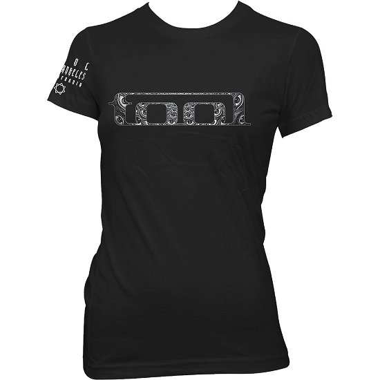 Cover for Tool · Tool Ladies T-Shirt: Eyes Logo (Sleeve Print) (T-shirt) [size S] [Black - Ladies edition]