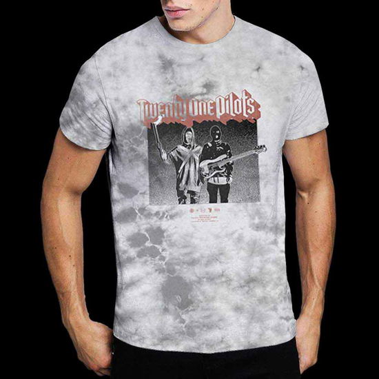 Twenty One Pilots Unisex T-Shirt: Torch Bearers (Wash Collection) - Twenty One Pilots - Fanituote -  - 5056561021454 - 