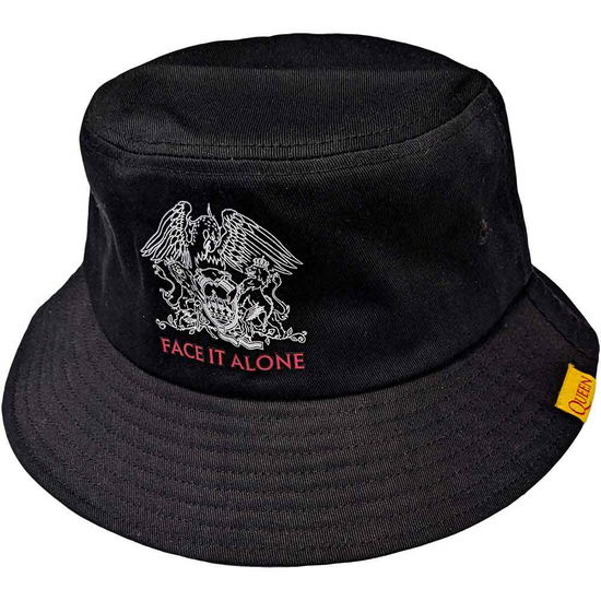 Queen Unisex Bucket Hat: Face it Alone (Small / Medium) - Queen - Produtos -  - 5056561076454 - 