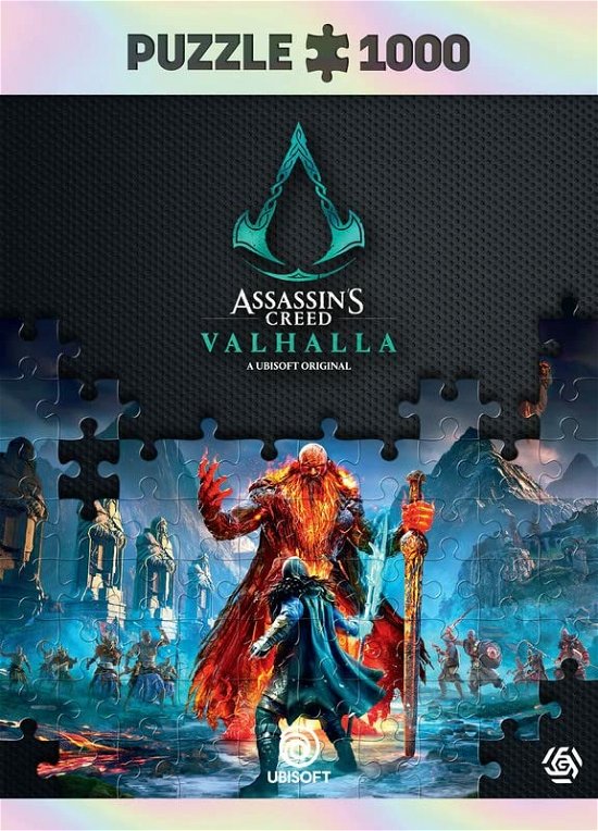 Cover for Good Loot Assassins Creed Valhalla Dawn Of Ragnarok 1000pcs Puzzle Puzzles (Leketøy)