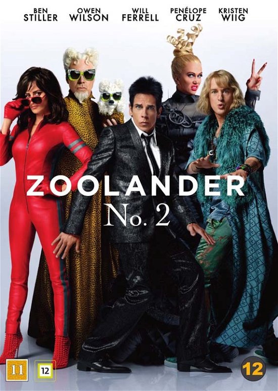 Cover for Ben Stiller / Owen Wilson / Will Ferrell / Penélope Cruz / Kristen Wiig · Zoolander No. 2 (DVD) (2016)