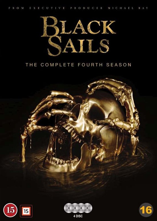 Cover for Black Sails · Black Sails – The Complete Fourth Season (DVD) (2018)