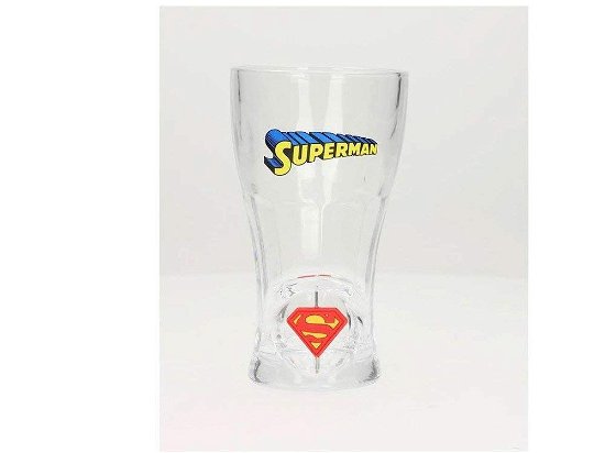Cover for Dc · DC - Superman Rotating Logo - Glass 9x17x9cm (Spielzeug)
