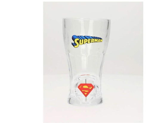 Cover for Dc · Superman Rotating Logo - Glass 9x17x9cm (Toys)