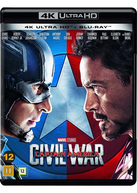 Captain America Civil War Uhd / Scandi - Captain America - Film - Disney - 8717418544454 - April 23, 2019