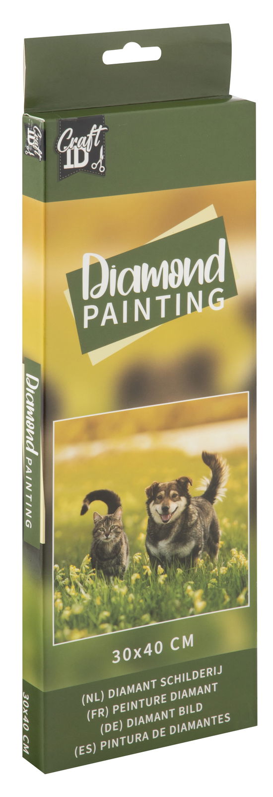 Cover for KREA: Diamond art - Kat &amp; Hund, 30 x 40 cm (N/A) [1er édition] (2023)