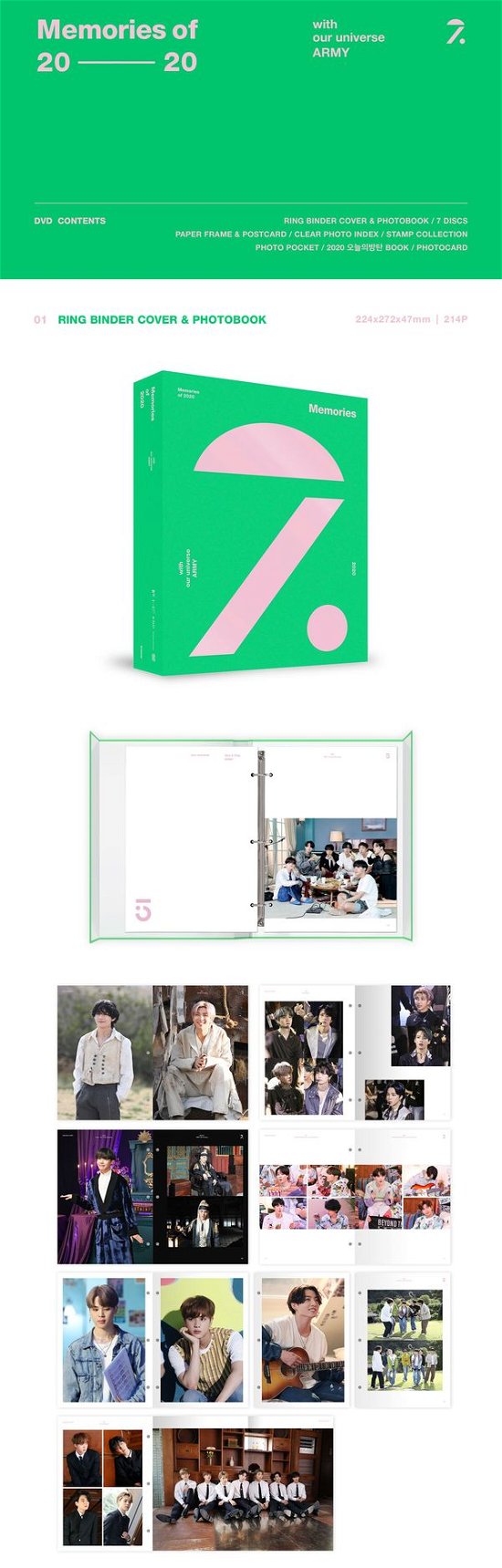 Cover for Bts · Memories of 2020 (DVD) (2021)