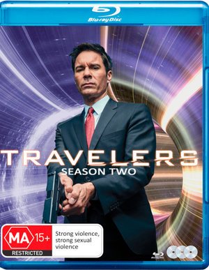 Cover for Travelers: Season 2 (Blu-ray) (2019)