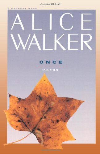 Cover for Alice Walker · Once (Paperback Book) (1976)