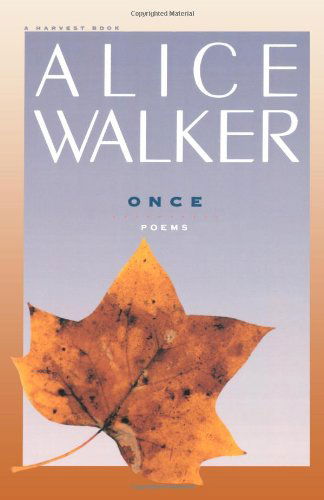 Once - Alice Walker - Books - Harvest - 9780156687454 - March 15, 1976