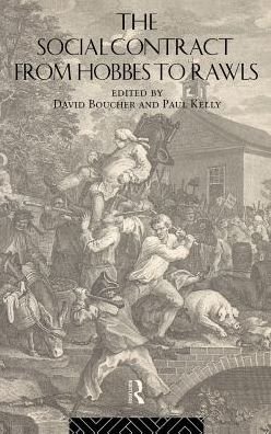 Cover for David Boucher · The Social Contract from Hobbes to Rawls (Hardcover bog) (1994)