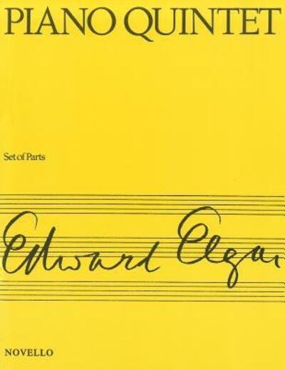Cover for Edward Elgar · Piano Quintet Op.84 (Buch) (2003)