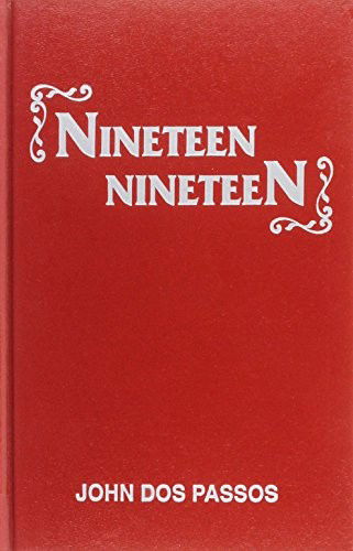 Cover for John Dos Passos · Nineteen Nineteen (Hardcover Book) (1940)