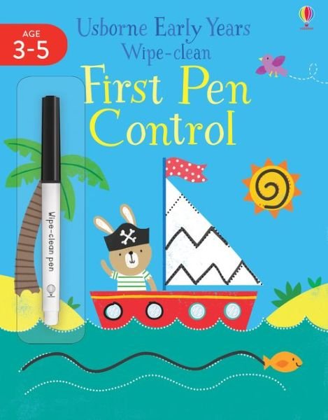 Cover for Jessica Greenwell · Early Years Wipe-Clean First Pen Control - Usborne Early Years Wipe-clean (Paperback Bog) (2020)