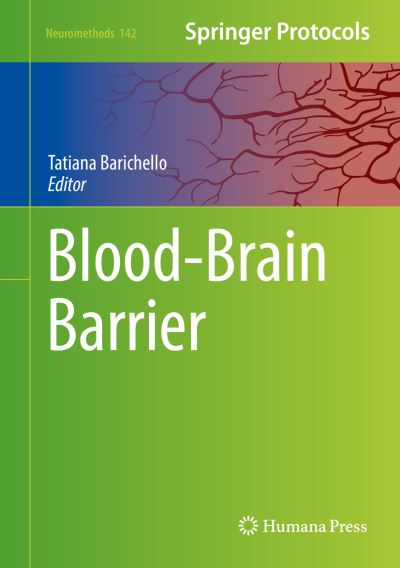 Cover for Blood Brain Barrier (Book) [1st ed. 2019 edition] (2018)