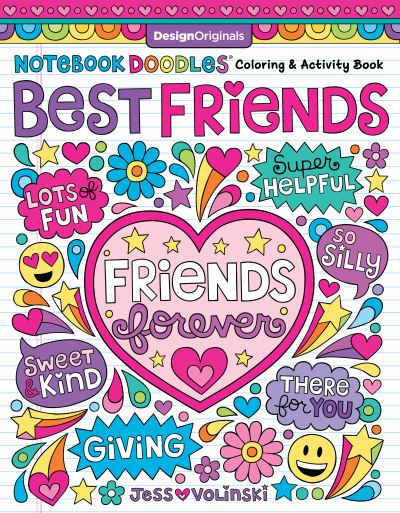 Notebook Doodles Best Friends - Notebook Doodles - Jess Volinksi - Bøger - Design Originals - 9781497204454 - 27. oktober 2020