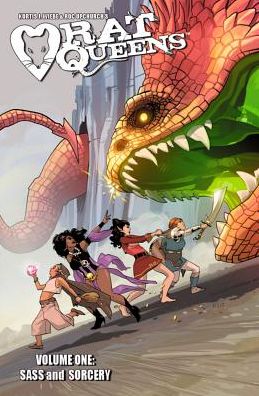 Cover for Kurtis J. Wiebe · Rat Queens Volume 1: Sass &amp; Sorcery (Pocketbok) (2014)