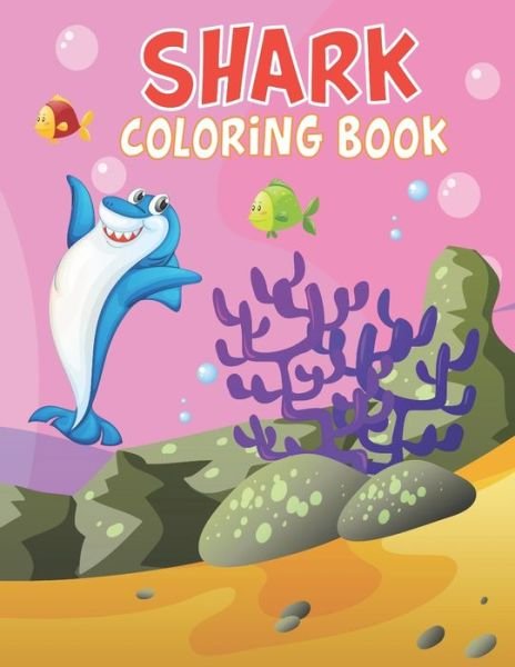 Cover for Forida Press · Shark Coloring Book (Paperback Book) (2019)