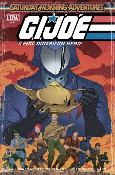 Cover for Erik Burnham · G.I. Joe: A Real American Hero--Saturday Morning Adventures (Paperback Bog) (2022)