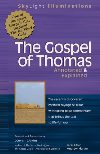 Cover for Stevan L. Davies · Gospel of Thomas: Annotated &amp; Explained - Skylight Illuminations (Paperback Book) (2002)
