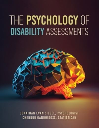 Cover for Jonathan Evan Siegel · Psychology of Disability Assessments (Book) (2023)