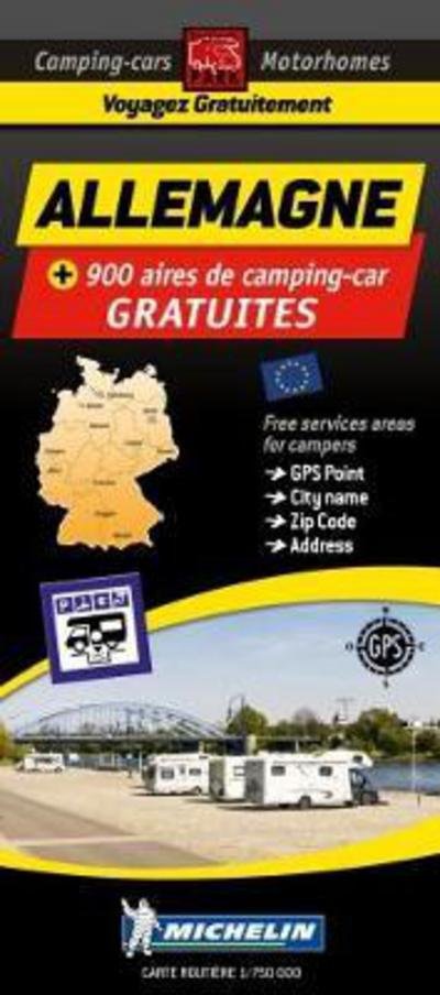 Germany - Motorhome Stopovers - Trailers Park Maps - Michelin - Kirjat - Michelin Editions des Voyages - 9782919004454 - keskiviikko 31. tammikuuta 2018