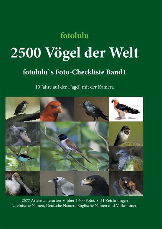 Cover for Fotolulu · 2500 Vögel der Welt (Book)