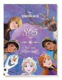 Cover for Panini Verlags GmbH · Disney Die Eiskönigin 2: 365 Tage Mal- und Rätselspaß (Taschenbuch) (2021)