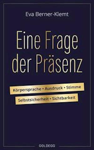 Cover for Eva Berner-Klemt · Eine Frage der Präsenz (Hardcover Book) (2021)