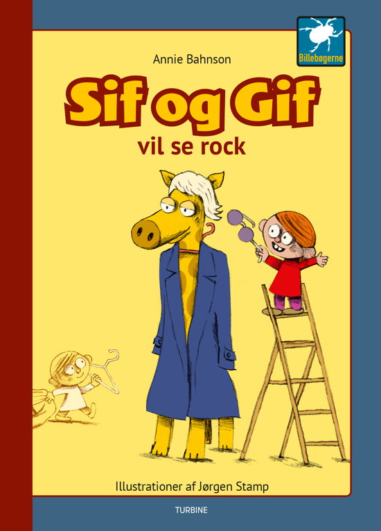 Cover for Annie Bahnson · Billebøgerne: Sif og Gif vil se rock (Innbunden bok) [1. utgave] (2020)