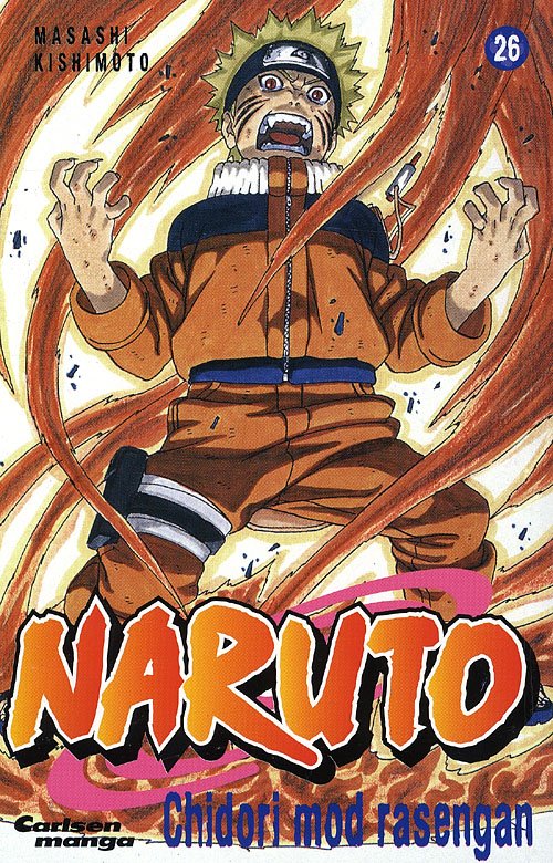 Cover for Masashi Kishimoto · Naruto¤Carlsen manga, 26: Naruto 26: Chidori mod rasengan (Hæftet bog) [1. udgave] (2008)