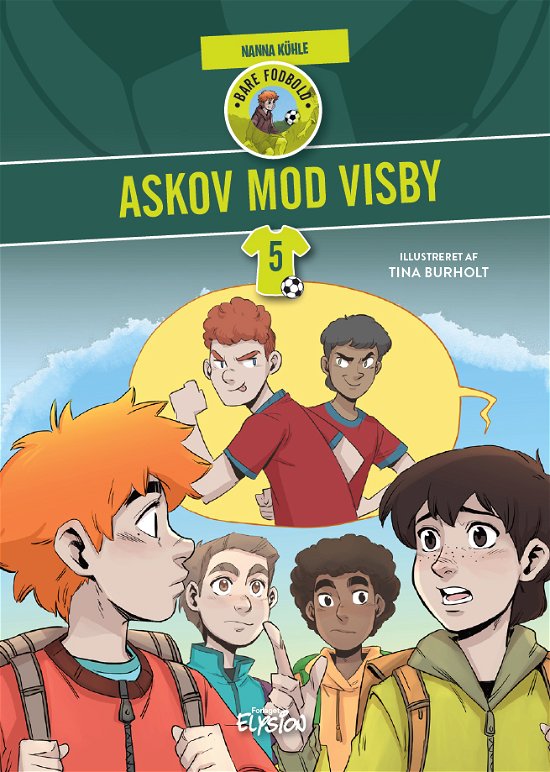 Cover for Nanna Kühle · Bare fodbold: Askov mod Visby (Hardcover Book) [1er édition] (2021)