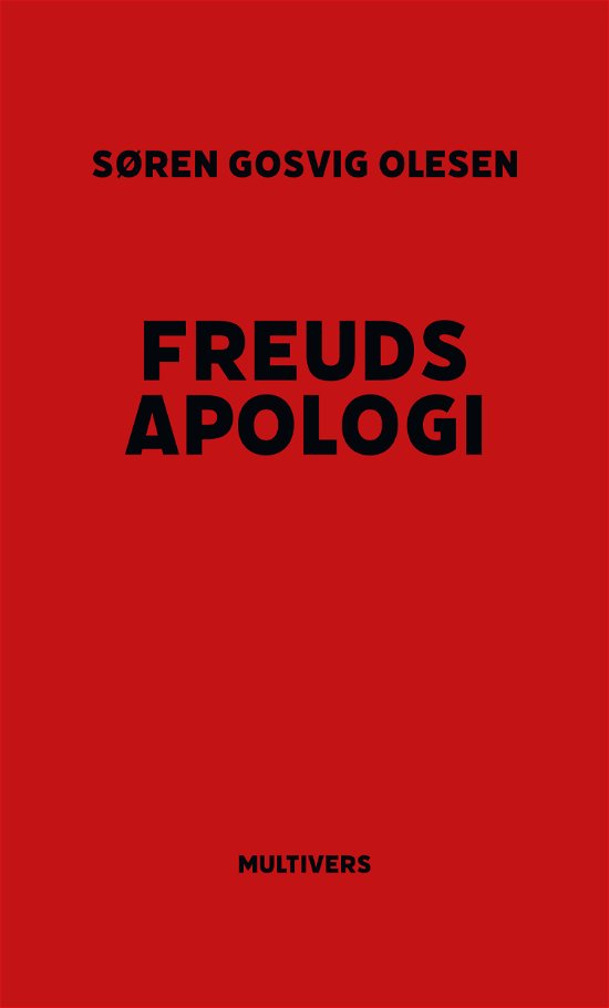 Cover for Søren Gosvig Olesen · Freuds apologi (Hæftet bog) [1. udgave] (2023)