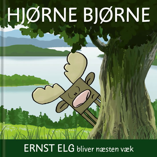 Cover for Hjørnebjørne; Ernst Elg bliver næsten væk (Indbundet Bog) [1. udgave] (2020)