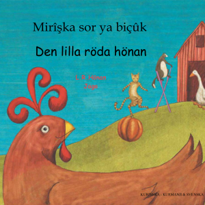 Cover for Viyan Hirori Henriette Barkow · Den lilla röda hönan  (kurmanji och svenska) (Paperback Book) [Ned edition] (2017)