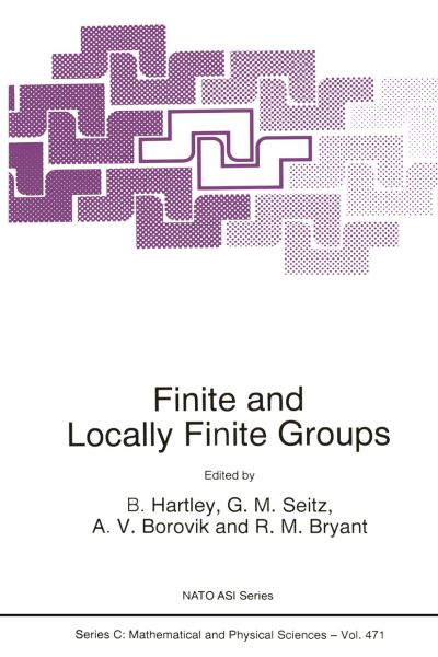 Cover for B Hartley · Finite and Locally Finite Groups (Softcover Reprint of the Origi) (Pocketbok) [Softcover Reprint of the Original 1st Ed. 1995 edition] (2012)