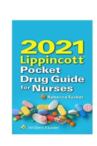 Cover for Rebecca Tucker · 2021 Lippincott Pocket Drug Guide for Nurses (Paperback Book) (2021)