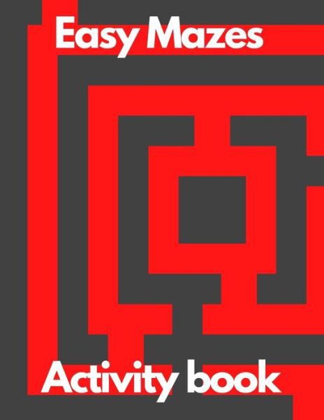 Cover for Perla · Easy Mazes activity book (Pocketbok) (2020)