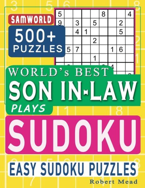 Cover for Samworld Press · World's Best Son In-Law Plays Sudoku (Paperback Book) (2020)