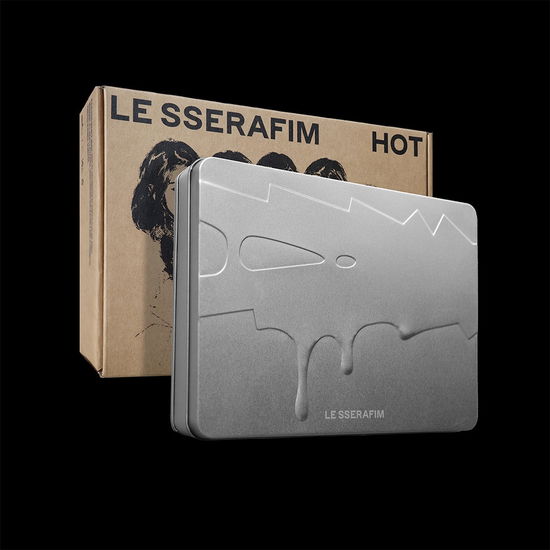 Cover for Le Sserafim · Hot (CD/Merch) [International Tin Case edition] (2025)